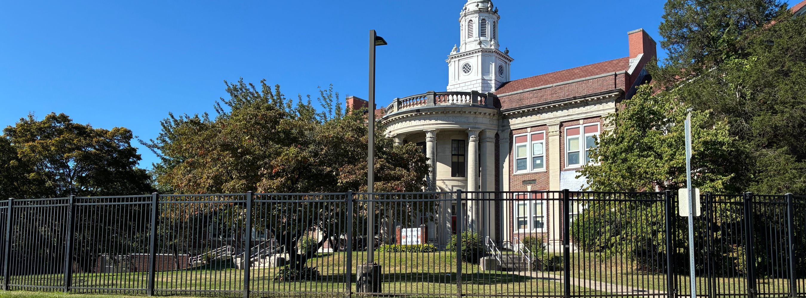 STEM Academy front of building