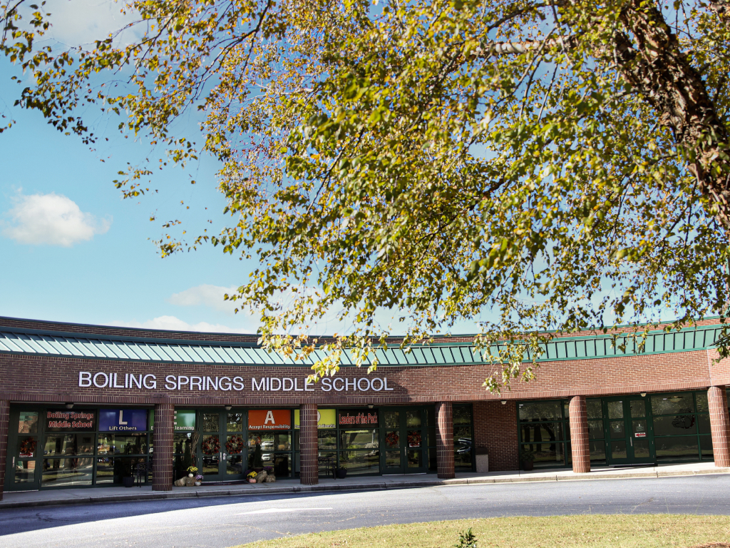 Our Beautiful Boiling Springs Middle School Campus.