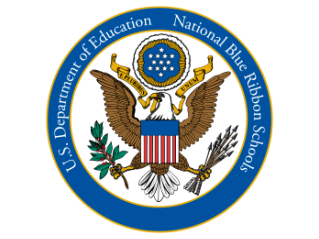 We are a National Blue Ribbon School