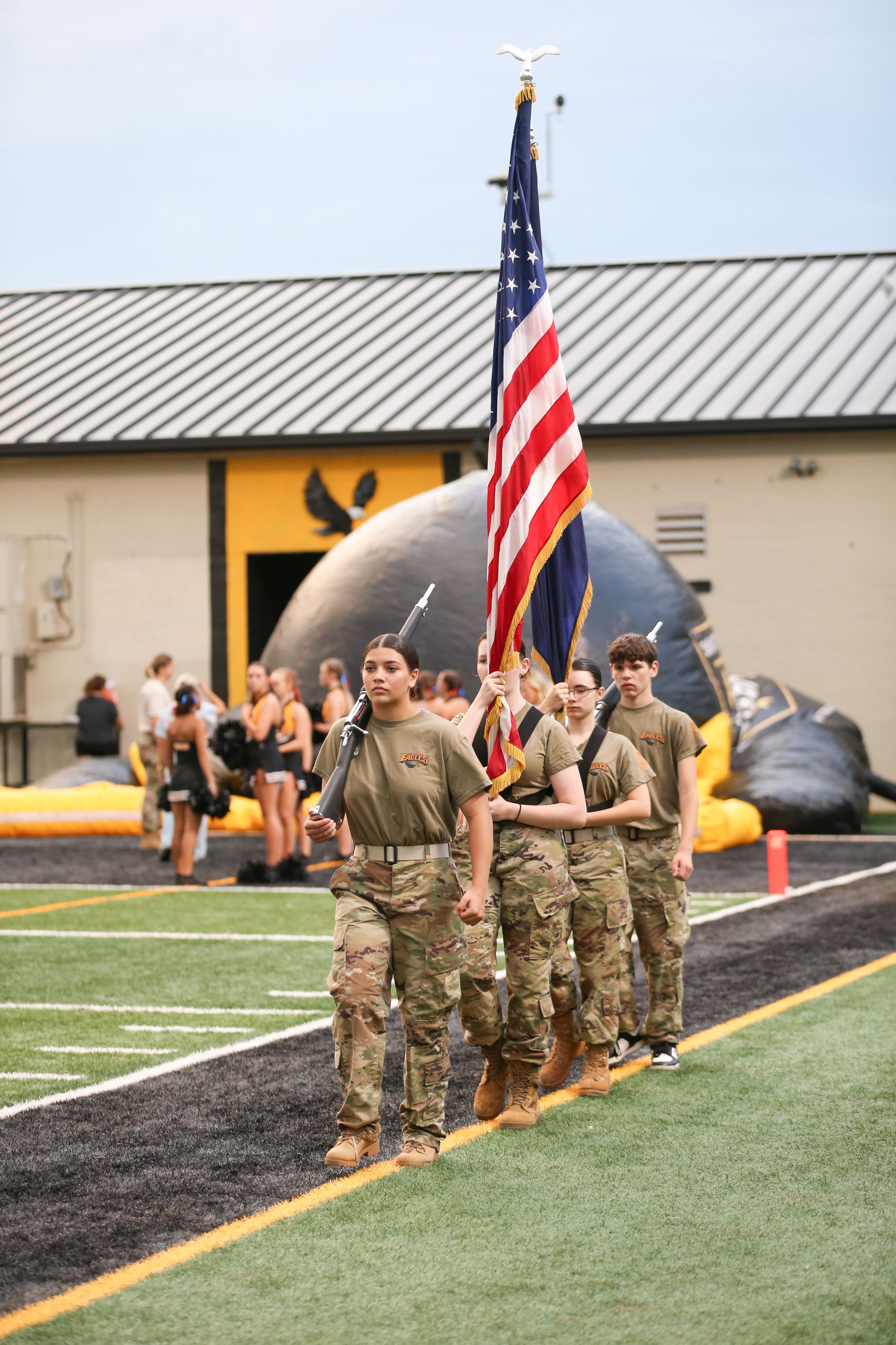 Our Chesnee High School Color Guard