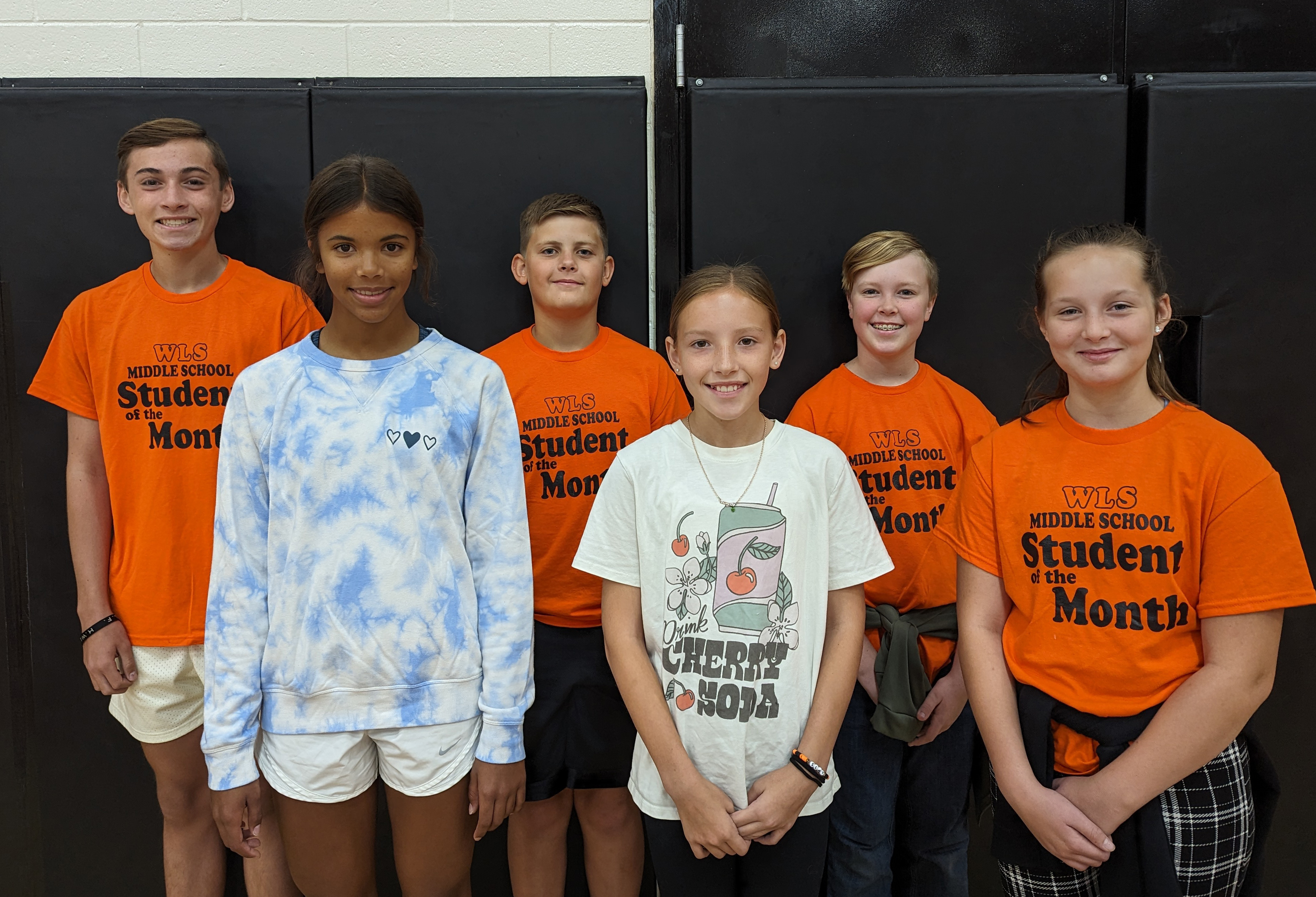 2023 WL-S MS September Students of the Month