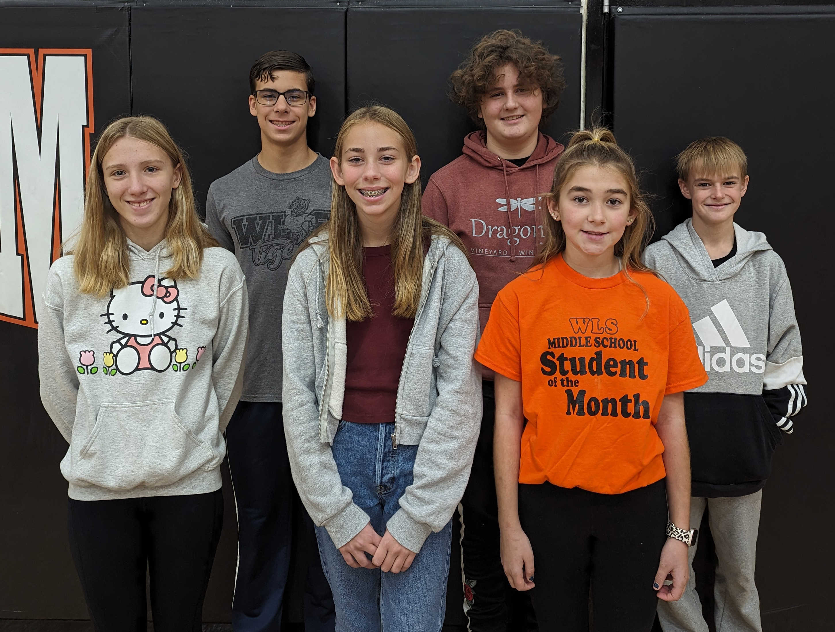 2023 WL-S MS Students of the Month
