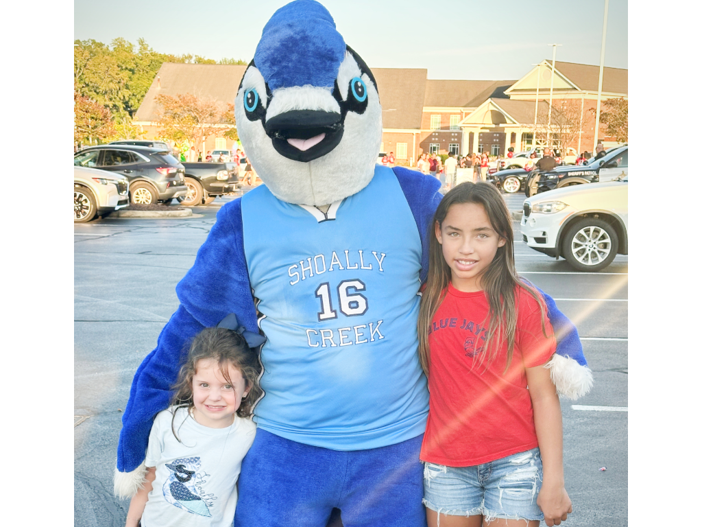 JJ our Shoally Creek Elementary School Mascot