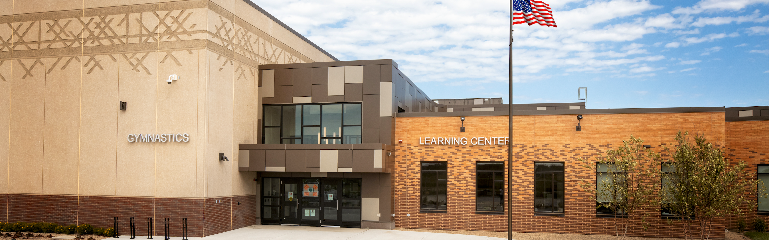 Learning Center - Front Entrance to the Building 