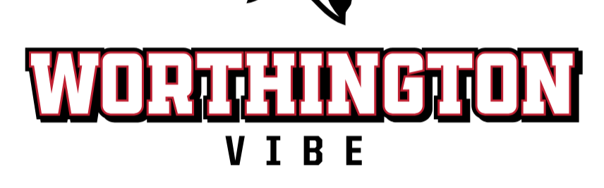 Worthington District VIBE Logo with Trojan Head 