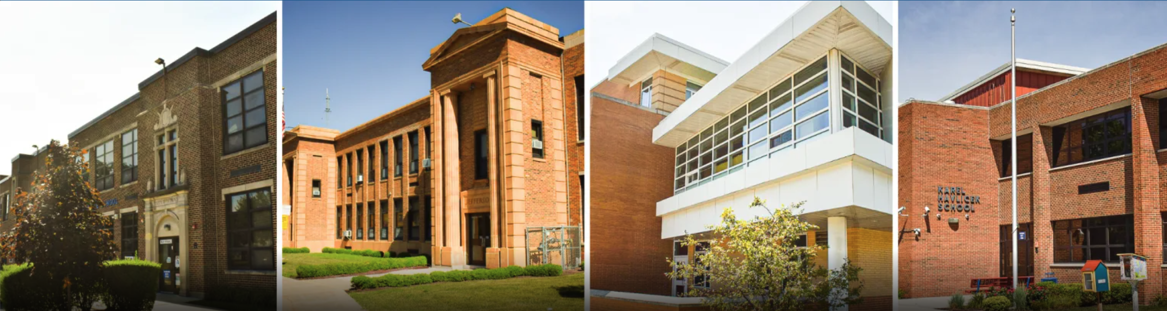This is an image of all the schools exterior building! 