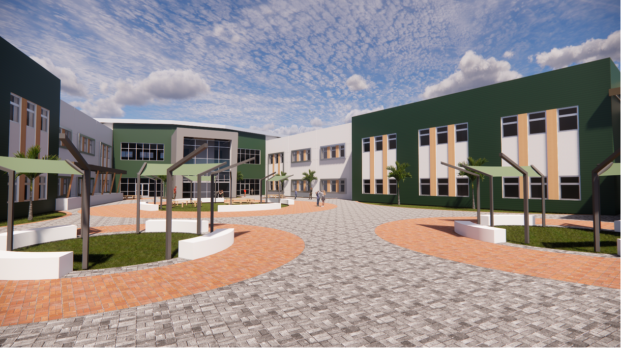 artist rendering of Middle School V V 