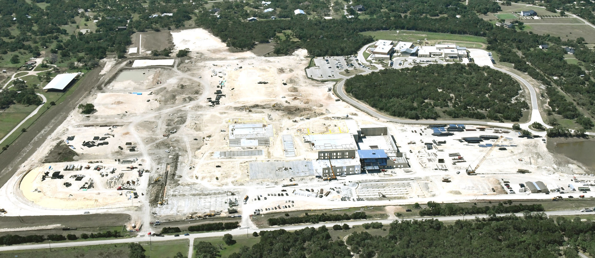 Aerial of Driftwood Springs HS - May 2026