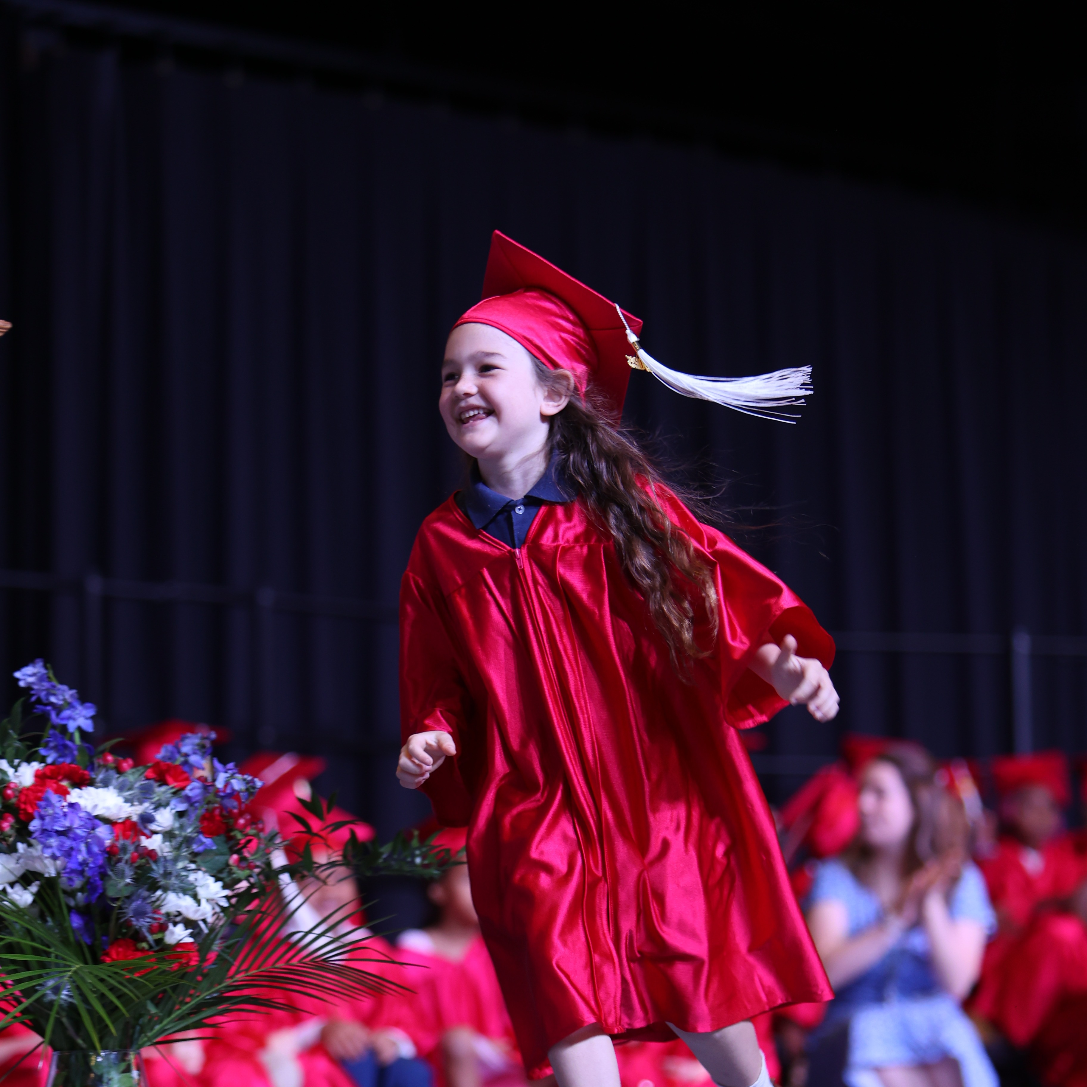 Kindergartener at Graduation