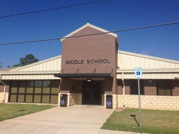 A photo of the middle school building.