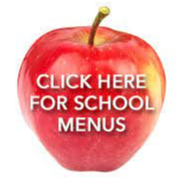 Click on the image of the apple to access school breakfast and lunch menus.