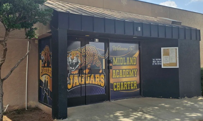 Welcome to Midland Academy Charter Entrance