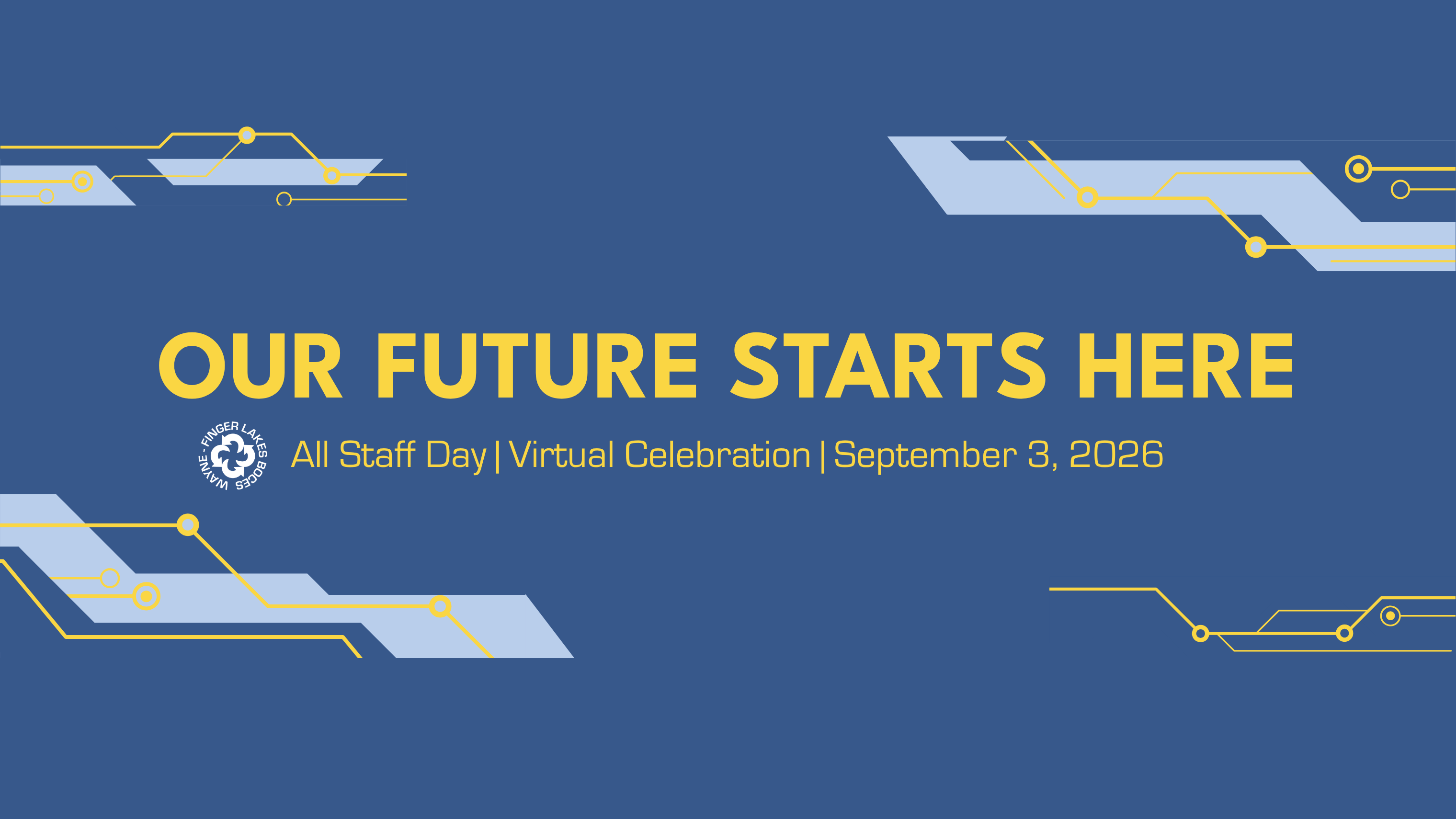 OUR FUTURE STARTS HERE - All Staff Day