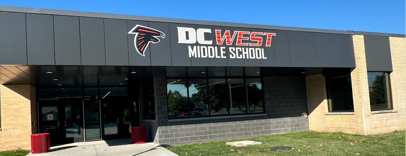 DC West Middle School Entrance