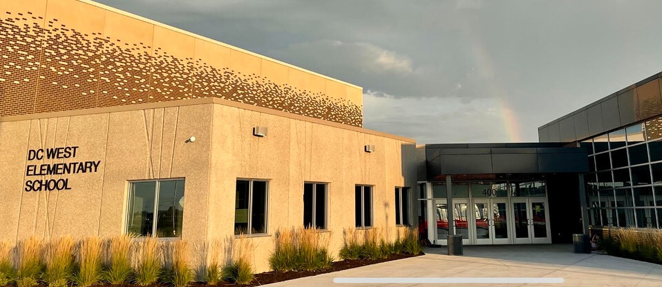 DC West Elementary Front Entrance