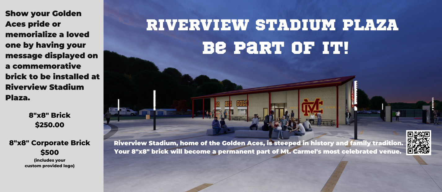 Riverview Stadium Brick Marker 