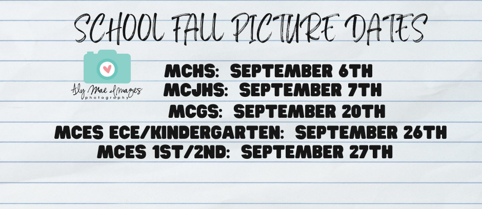 Picture Day Schedule