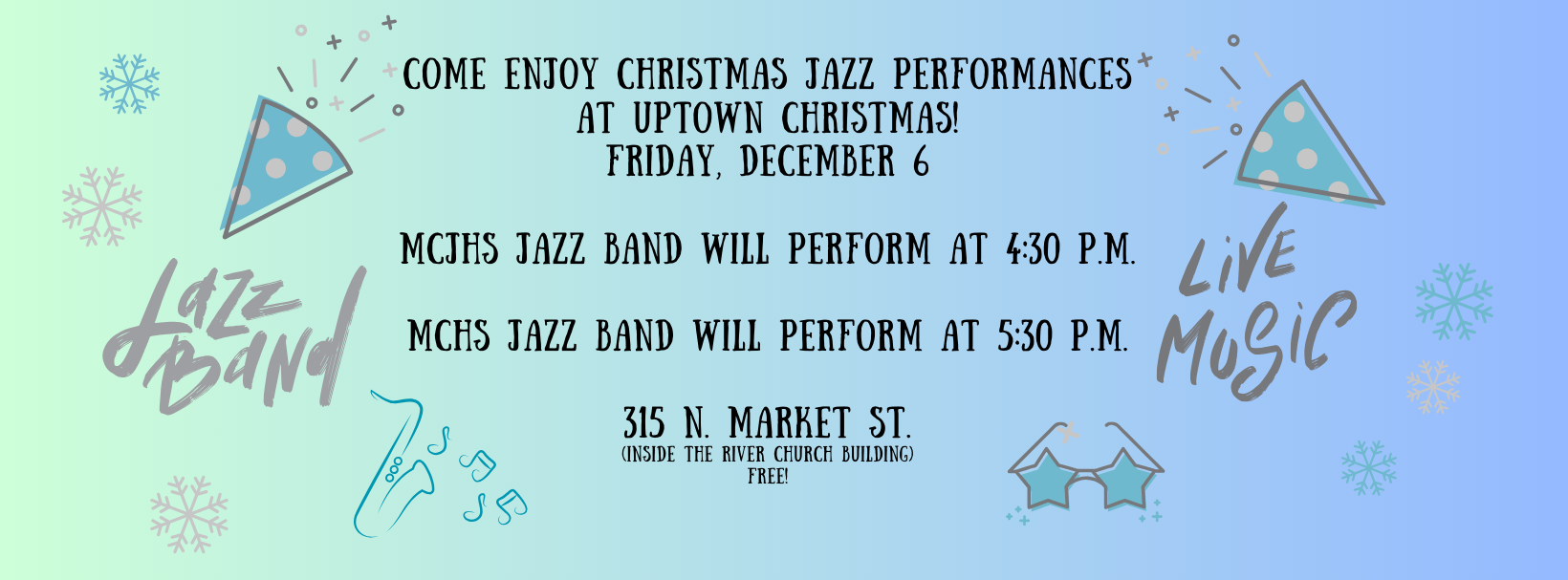 Jazz Band flyer