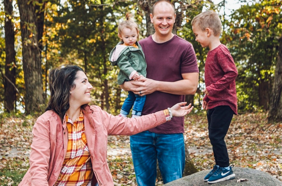 Jeanee Garbers and family