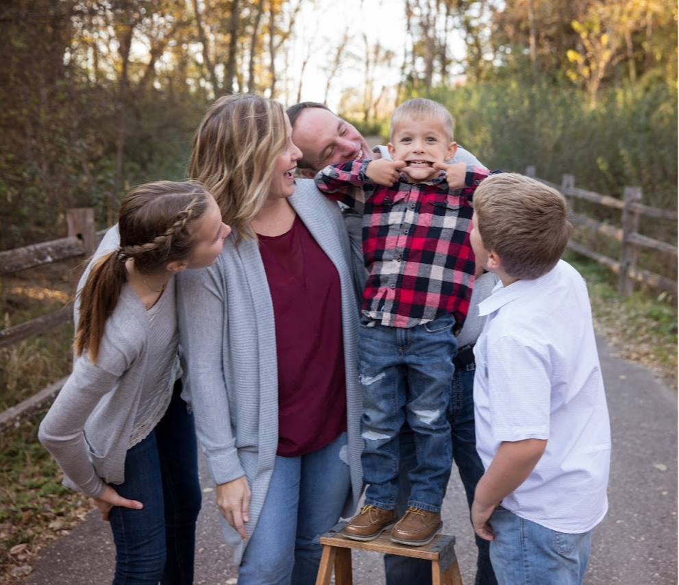 Anna Bents and family 