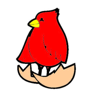 Little Cardinal Hatching