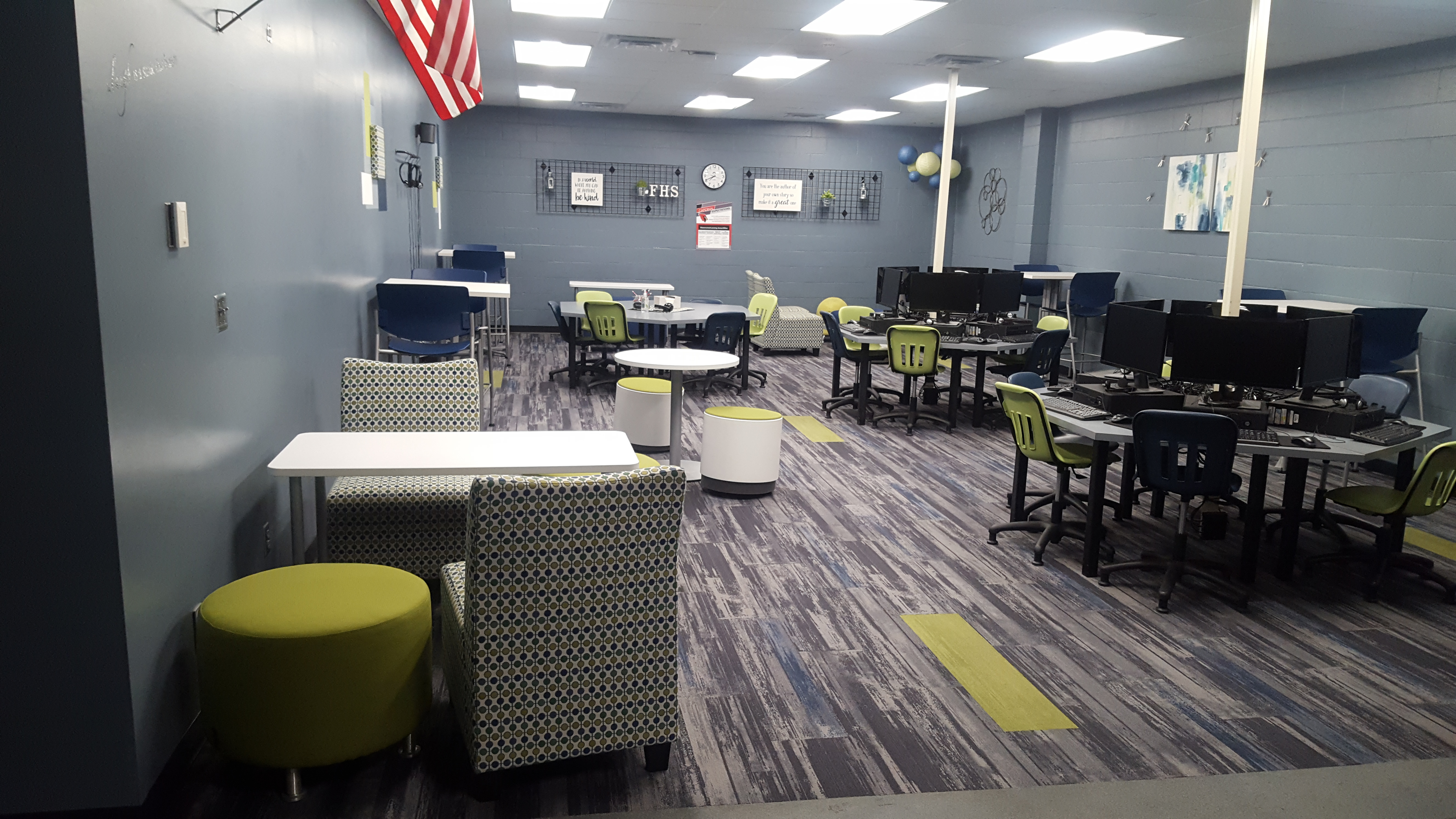 Media Center Flex Learning Space