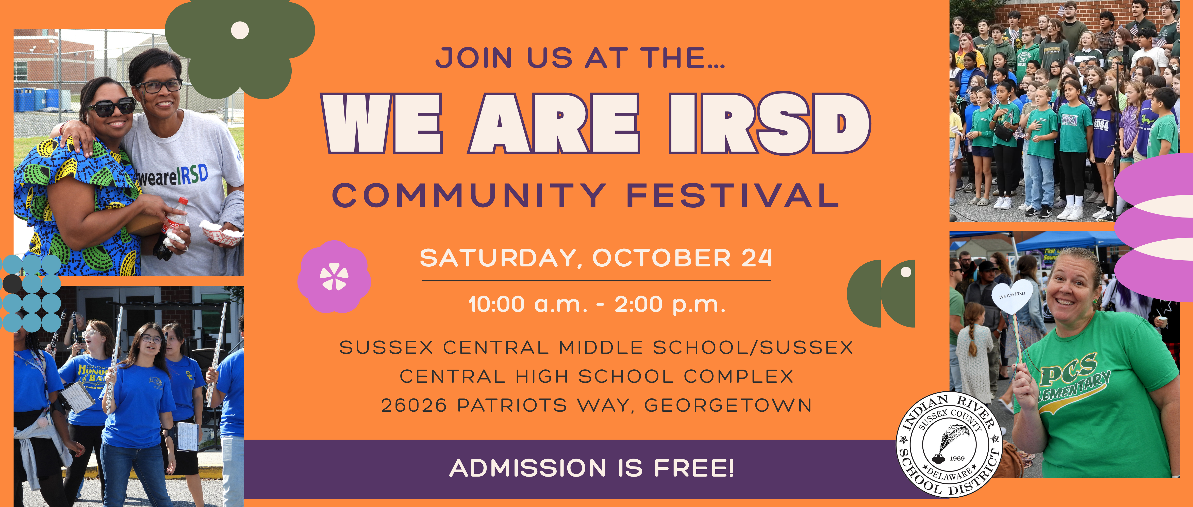 We Are IRSD Community Festival - October 24