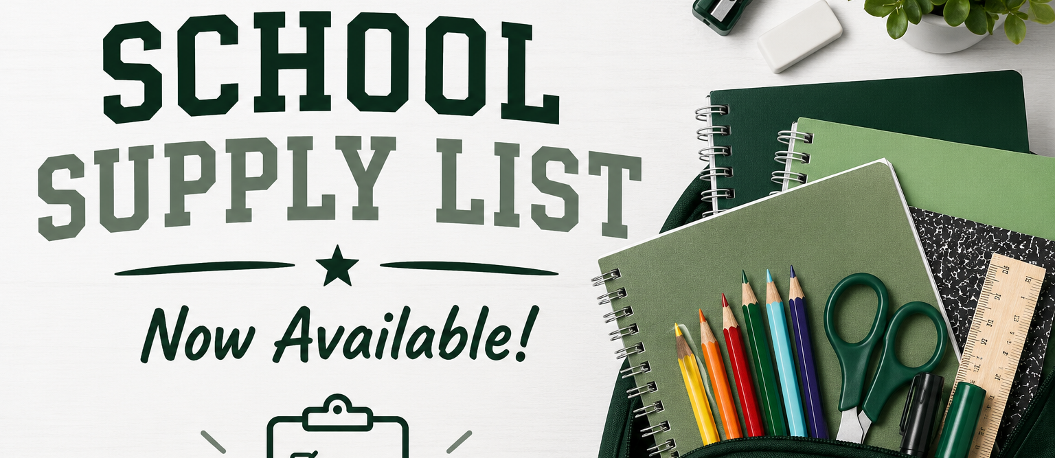 School supply list is now available