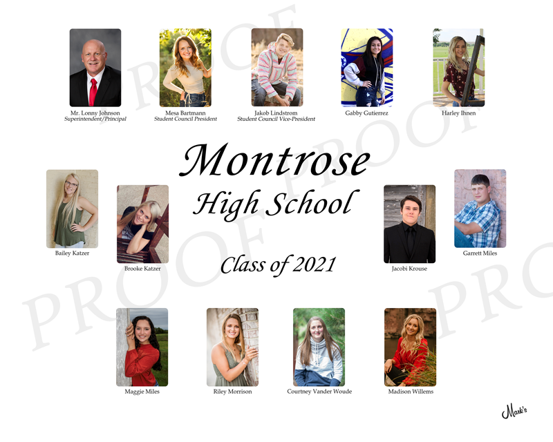 Photos of the Class of 2021.