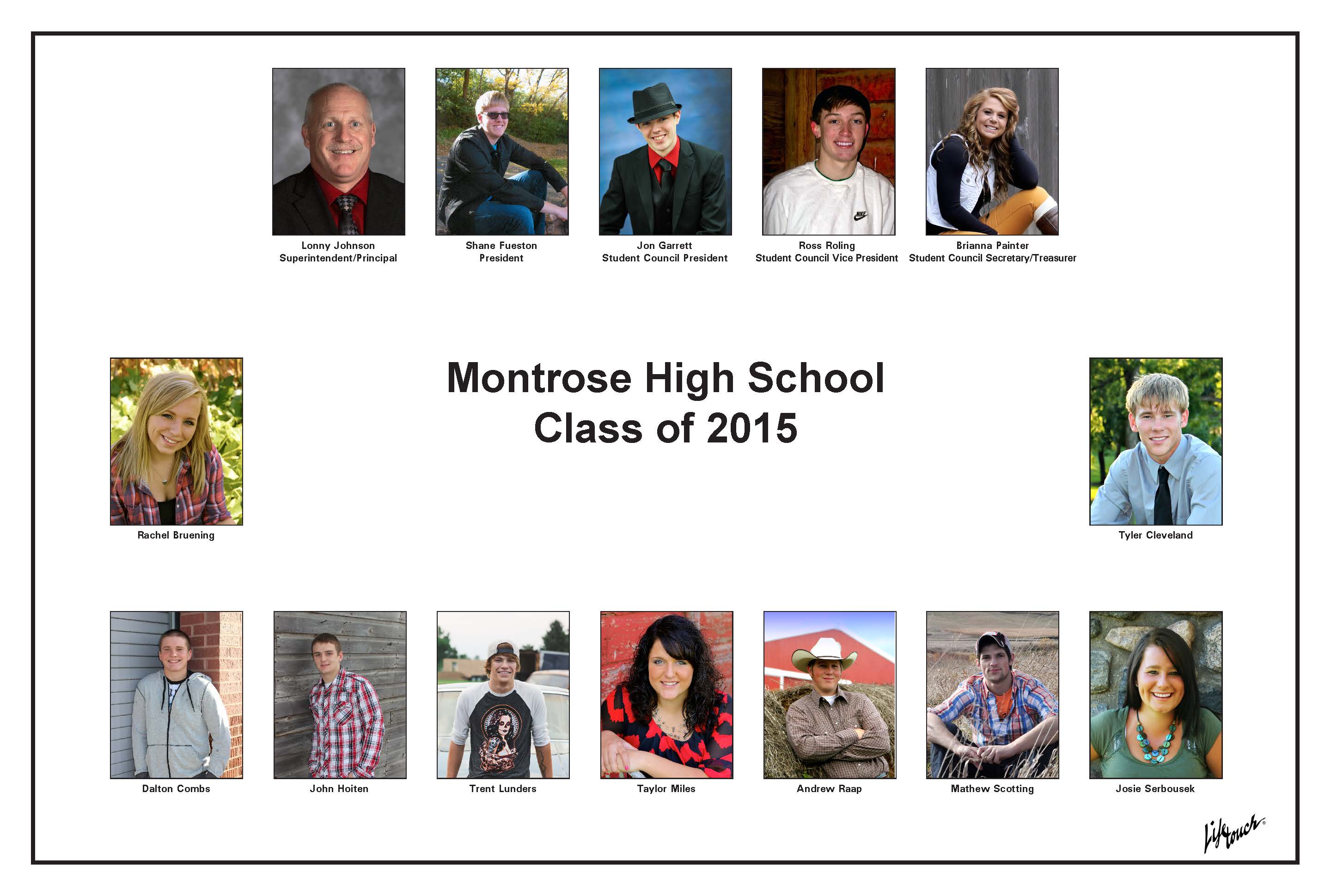 Photos of the Class of 2015.