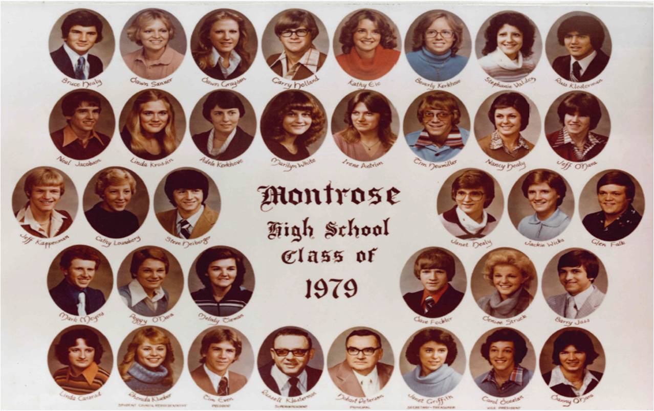 Photos of the Class Of 1979.
