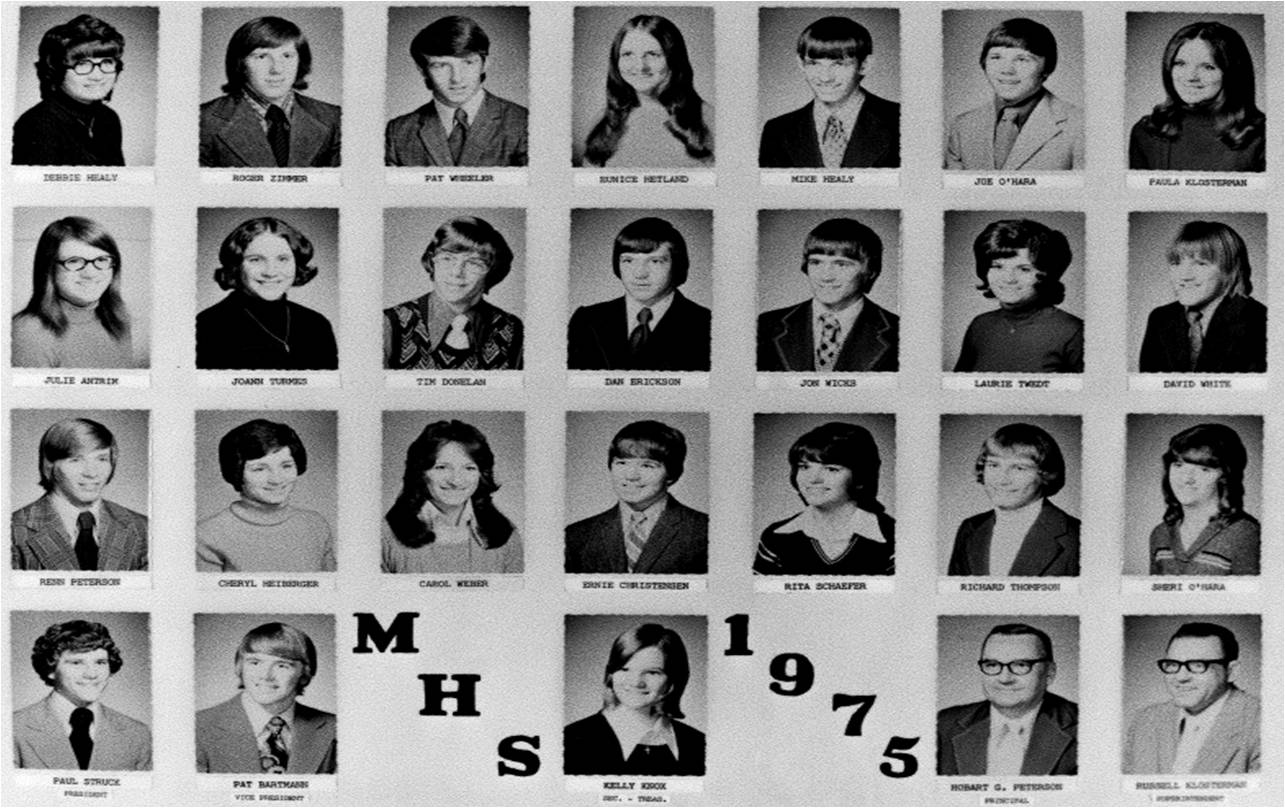 Photos of the Class Of 1975.