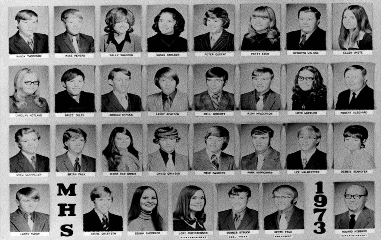 Photos of the Class Of 1973.