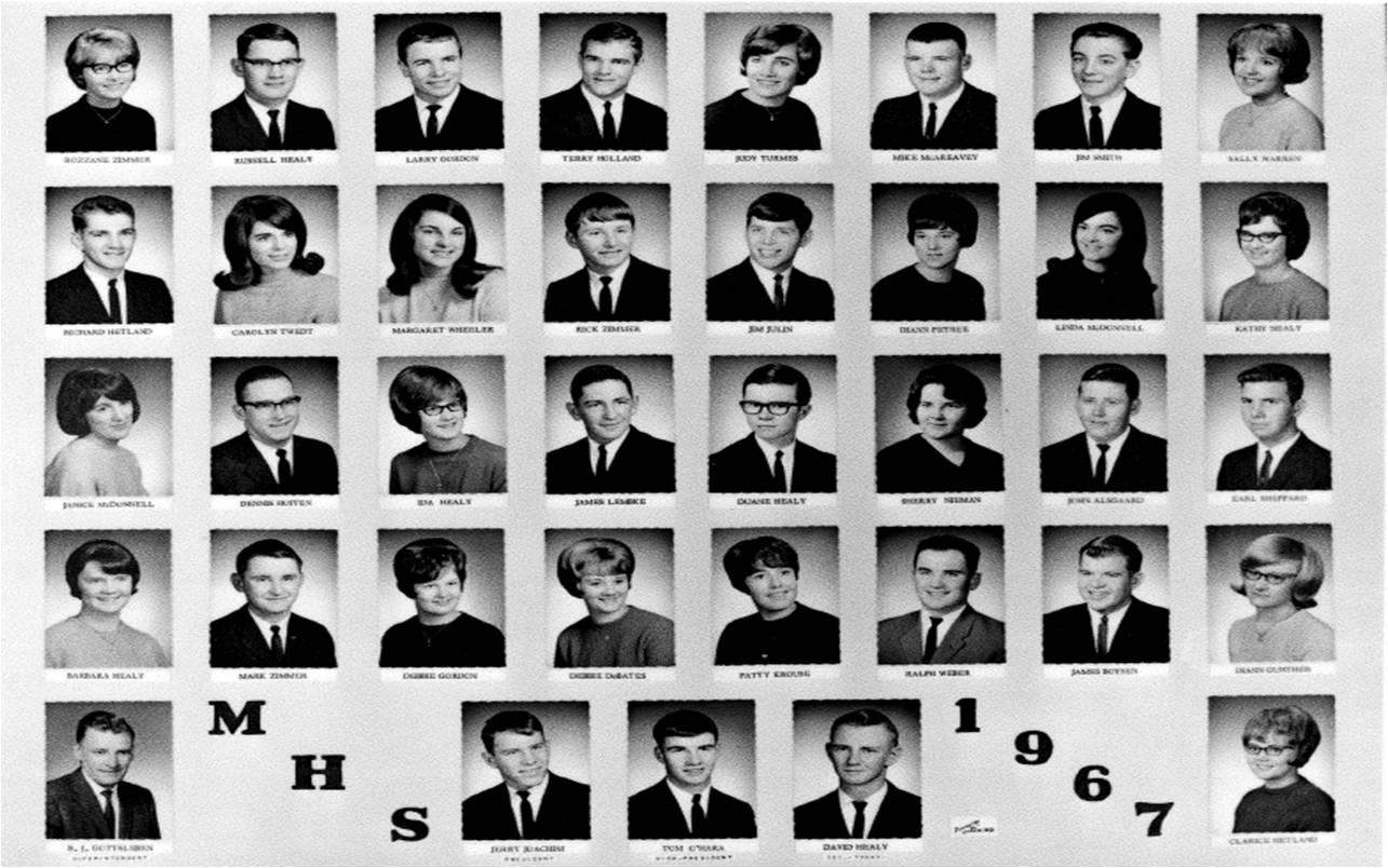 Photos of the Class Of 1967.