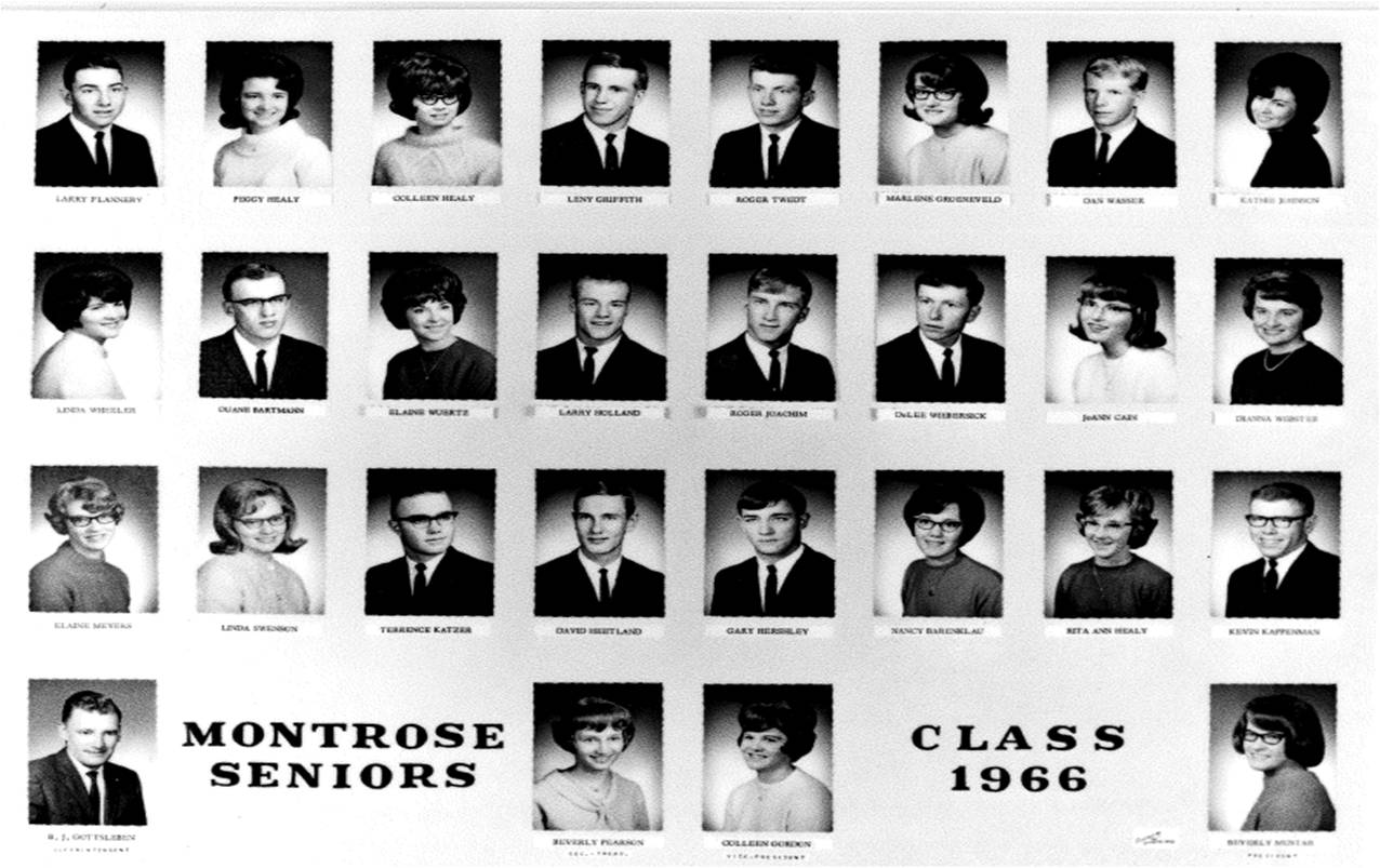 Photos of the Class Of 1966.