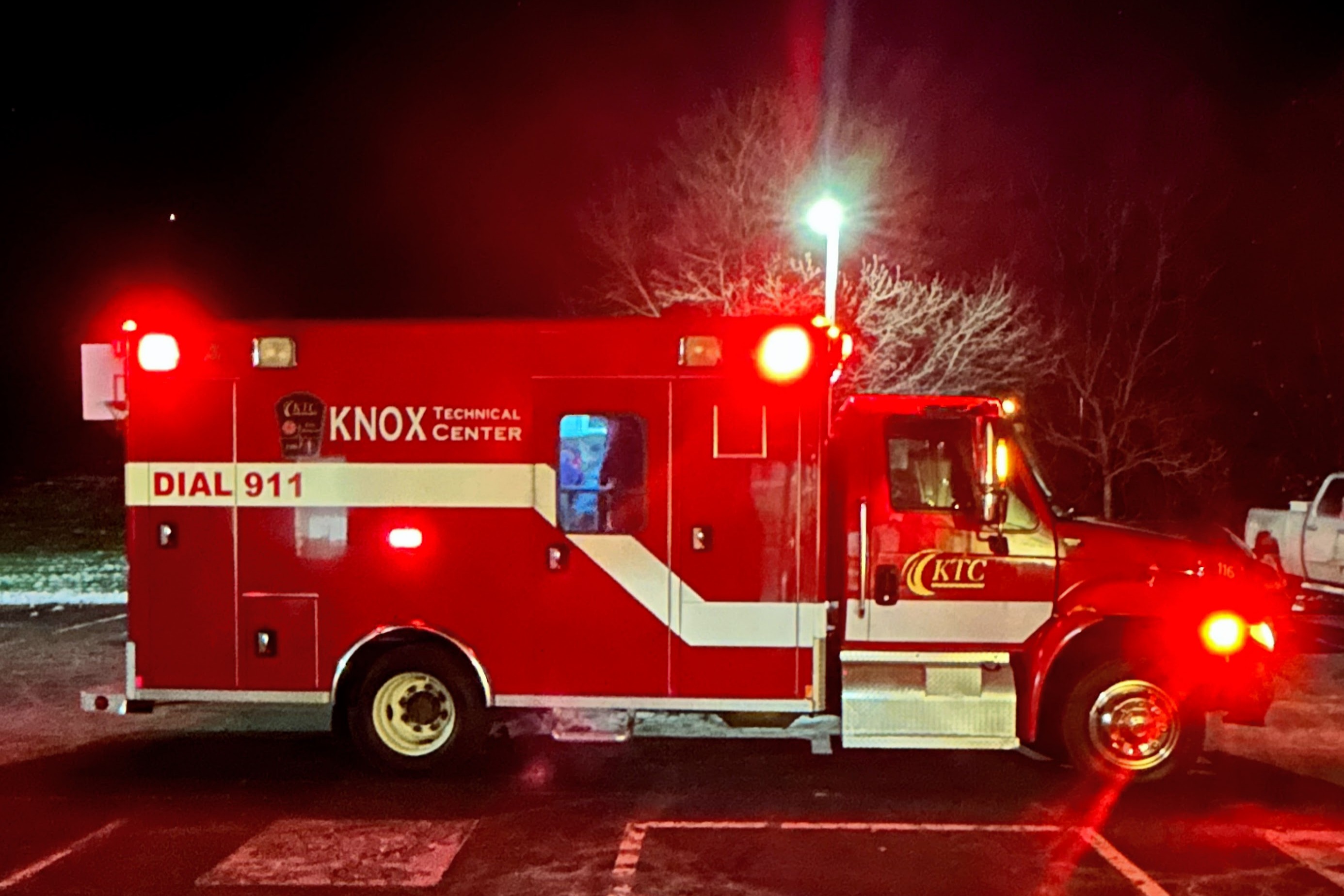 KTC medic truck with sirens and lights