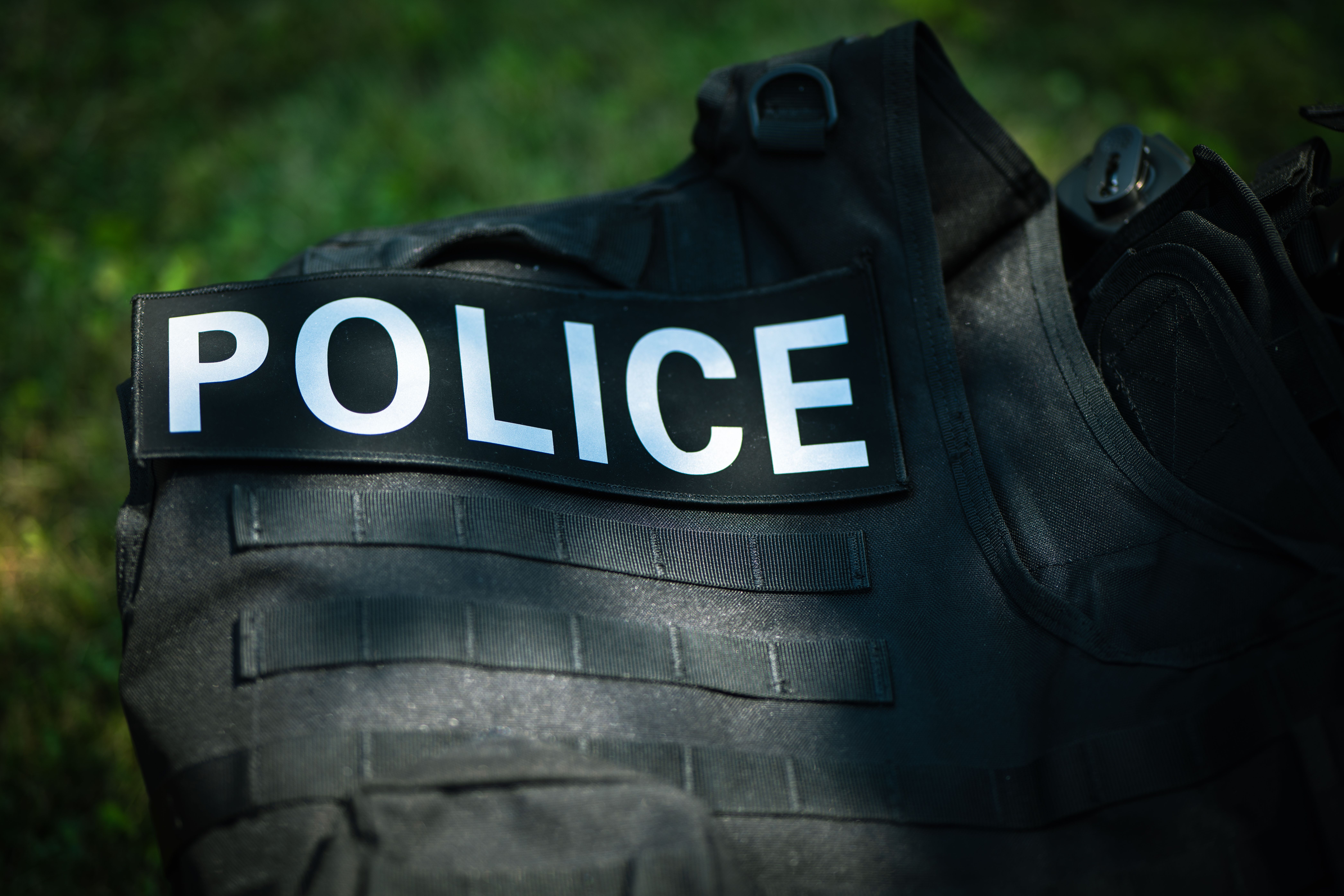 police tactical vest