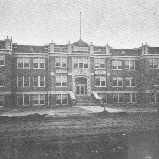 HHS/Hill College in early 1900s