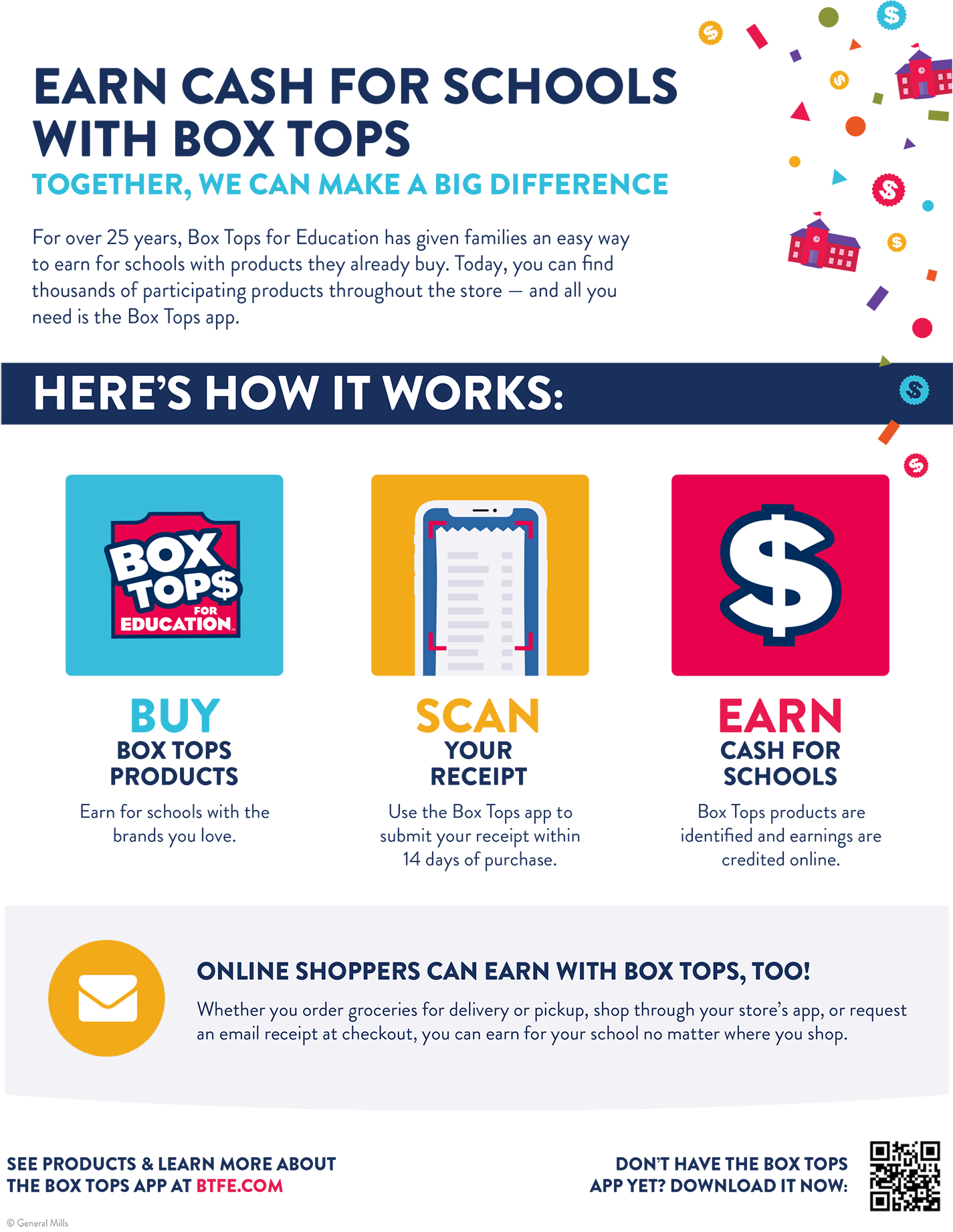 Box Tops for Education flyer