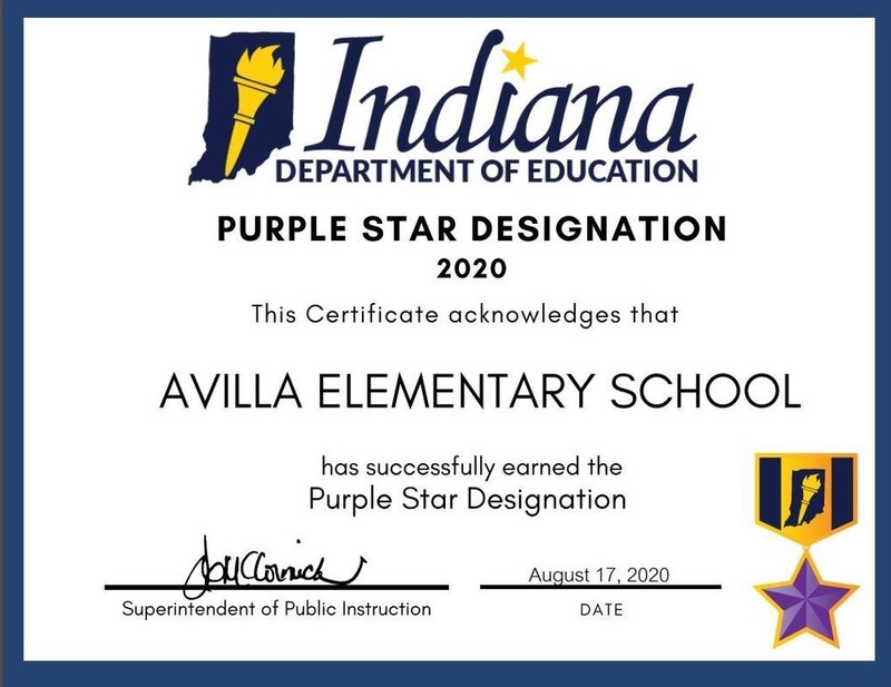 Indiana Department of Education, Avilla Elementary School