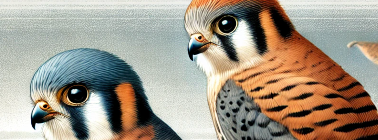 American Kestrel Falcons