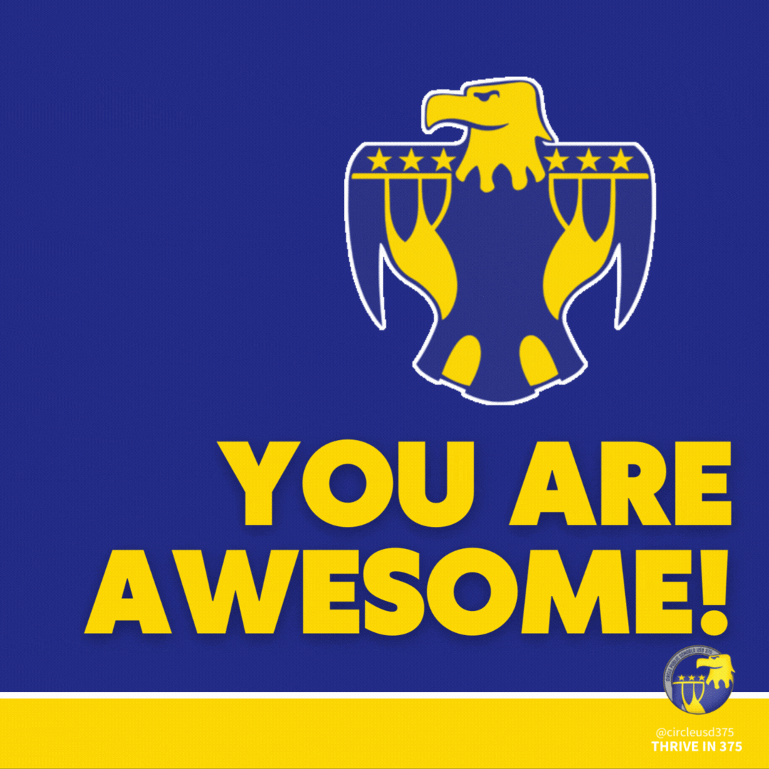 You are awesome staff appreciation postcard