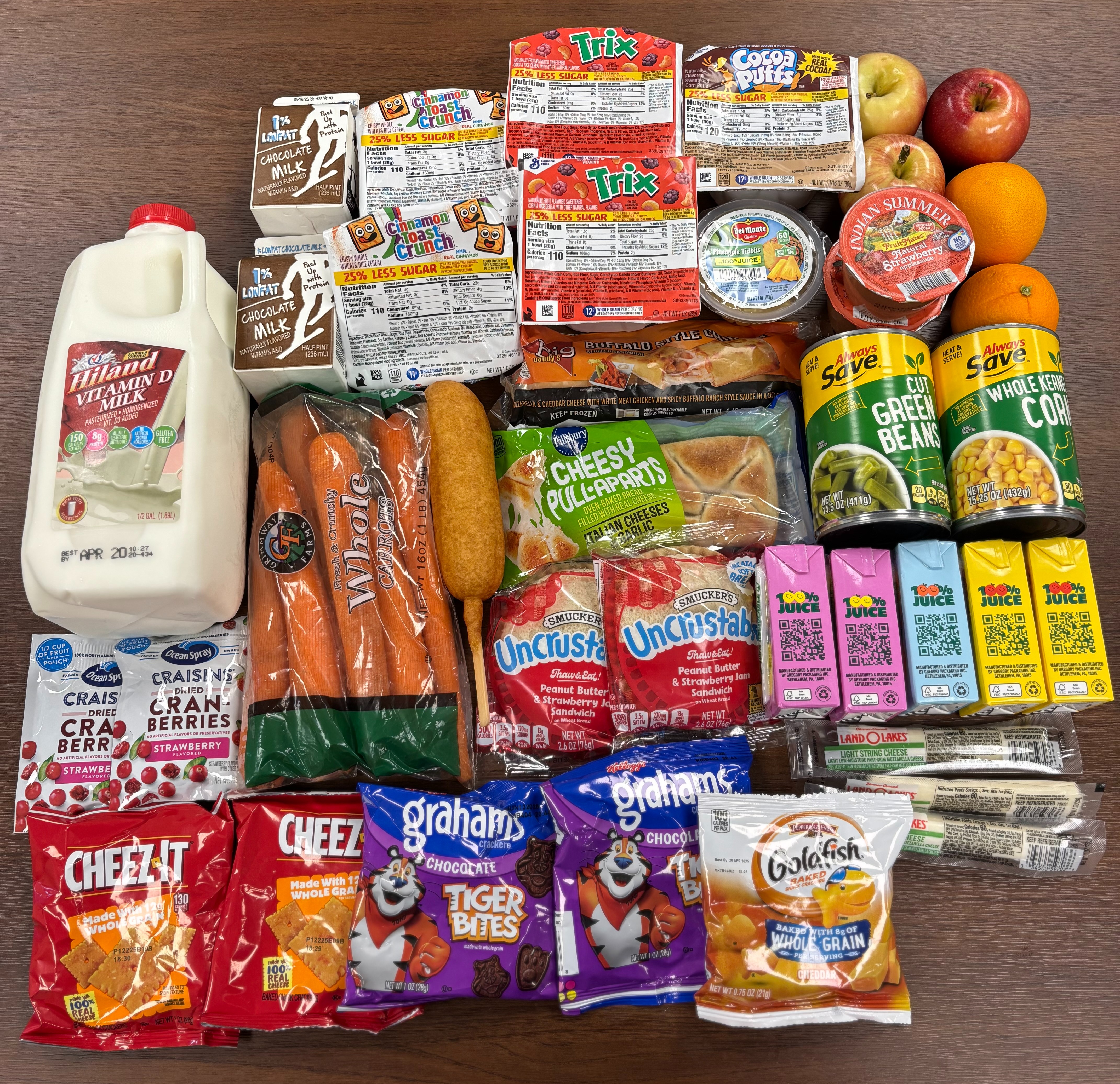 Sample Meal Pack