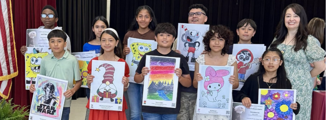 HIS 6th Grade Art Awards