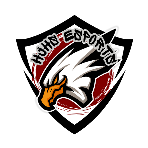 HJHS eSports logo with eagle