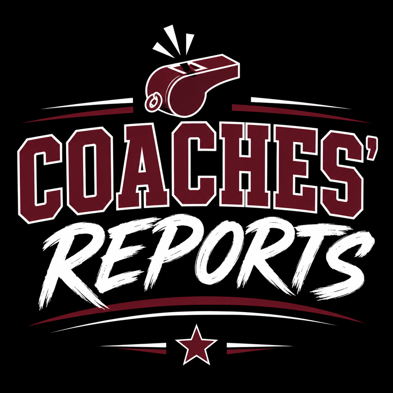 Image that says Coaches' Reports as a link to that page.