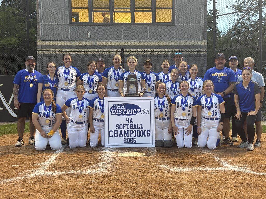 The KD Rams Softball District 3 Champions.