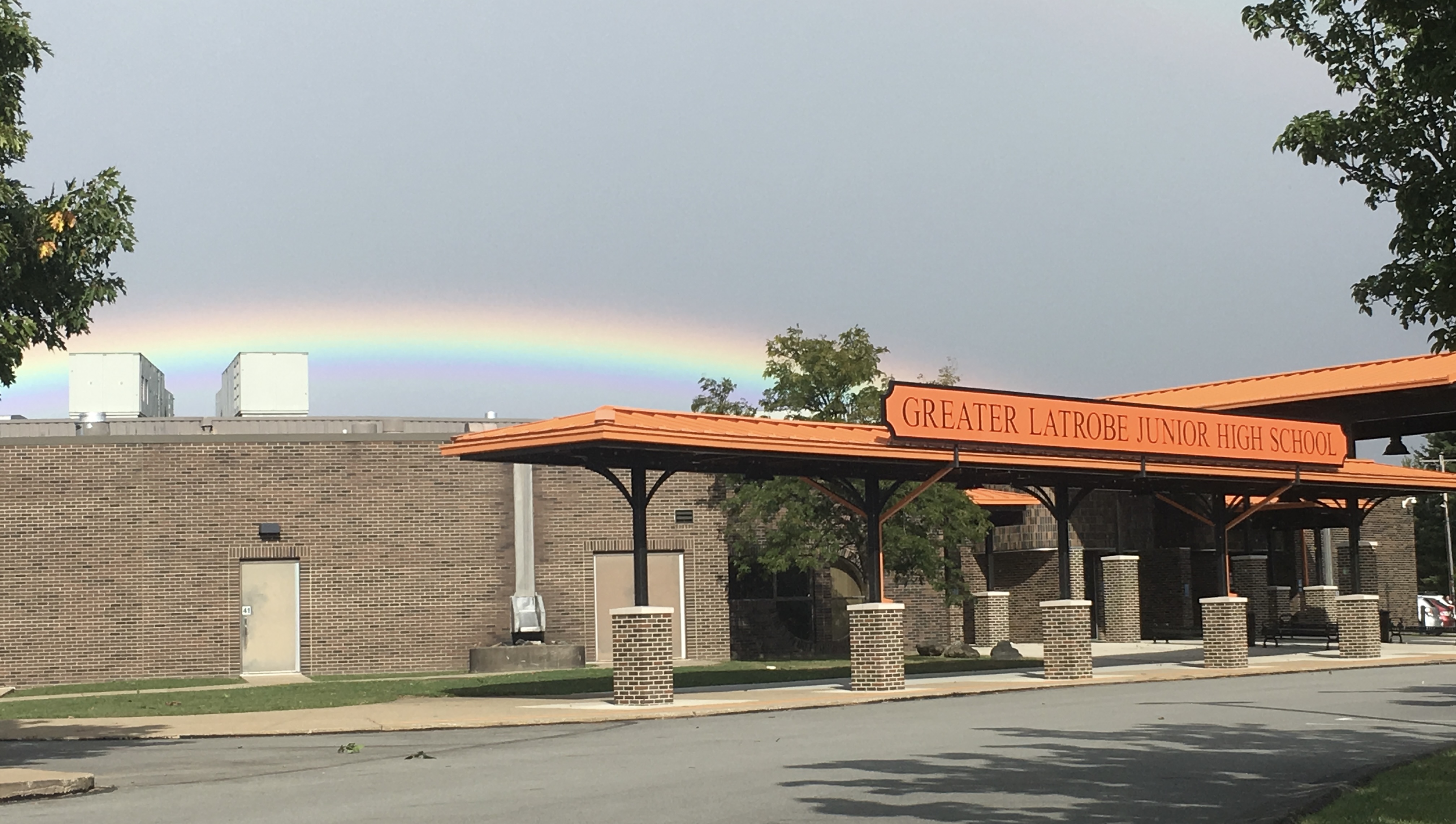 Rainbow Over Junior High