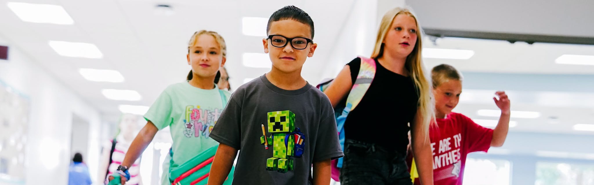 Students in hall