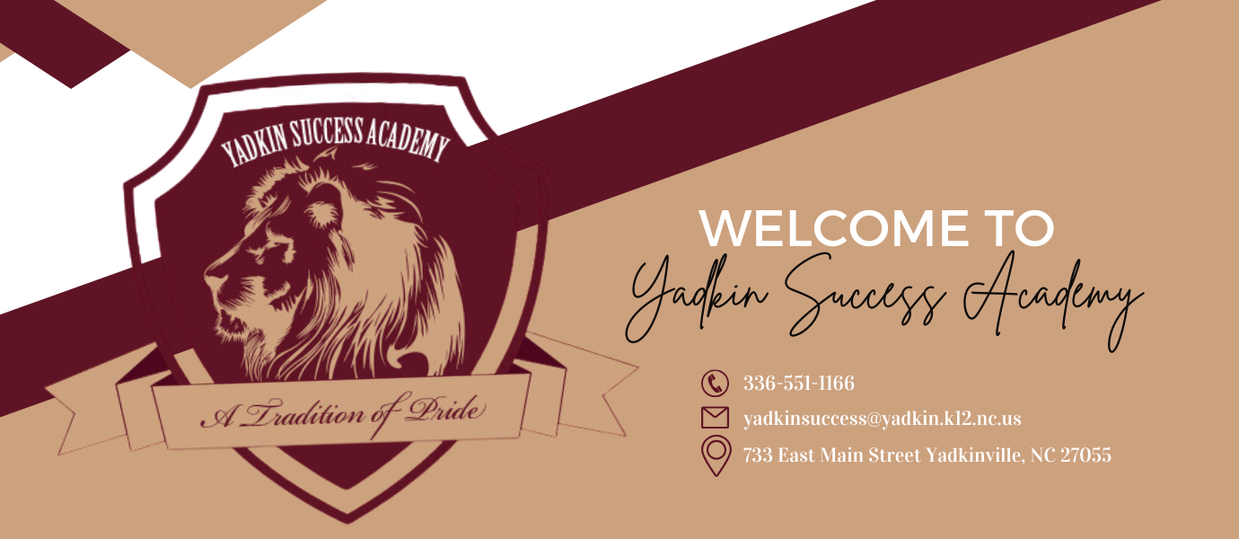 Yadkin Success Academy Banner